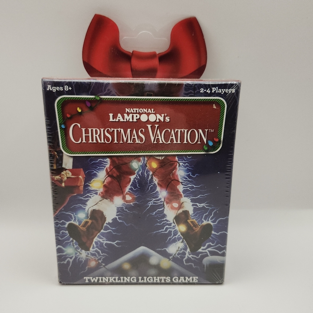 National Lampoons Christmas Vacation Twinkling Lights Card Game Funko NIB Sealed